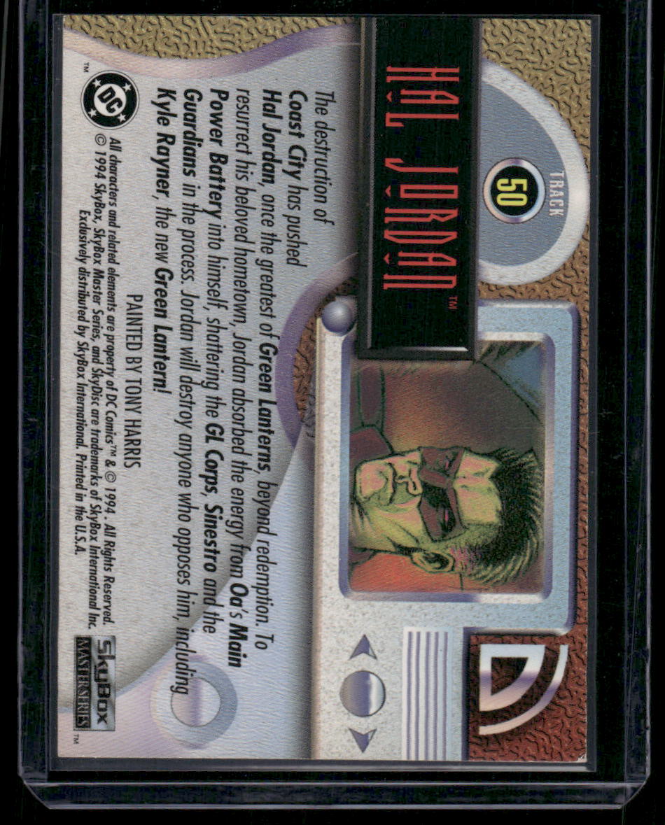 1994 SkyBox DC Master Series Hal Jordan #50