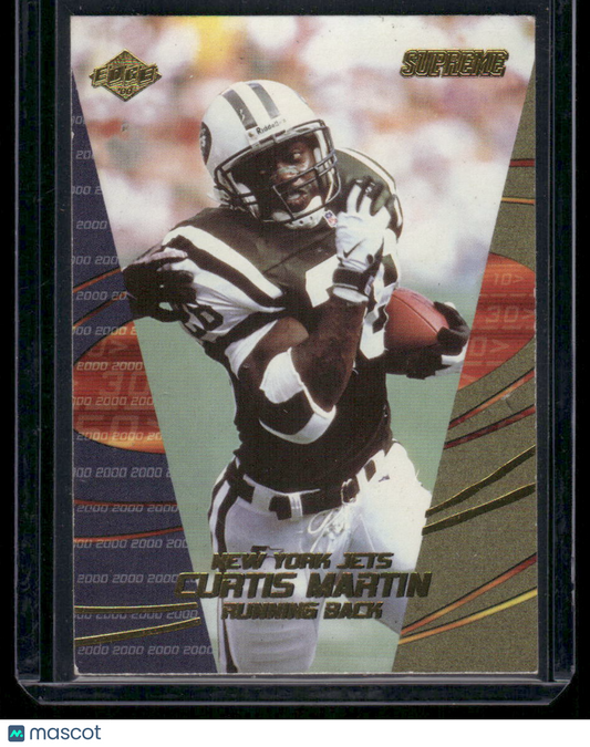 2000 Upper Deck Supreme Curtis Martin #99 Football