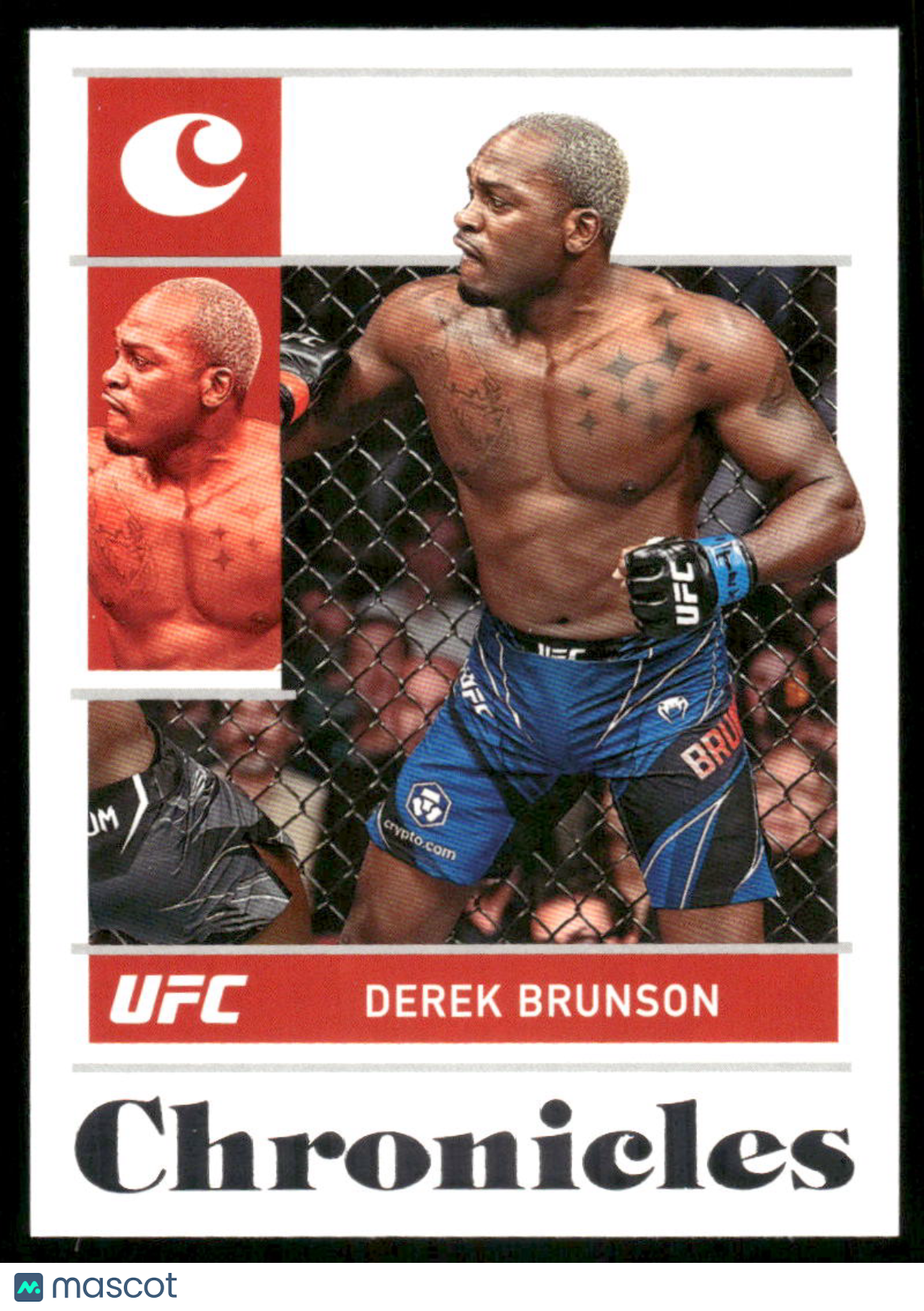 2022 Panini Chronicles UFC Derek Brunson #13 Mixed Martial Arts (MMA)