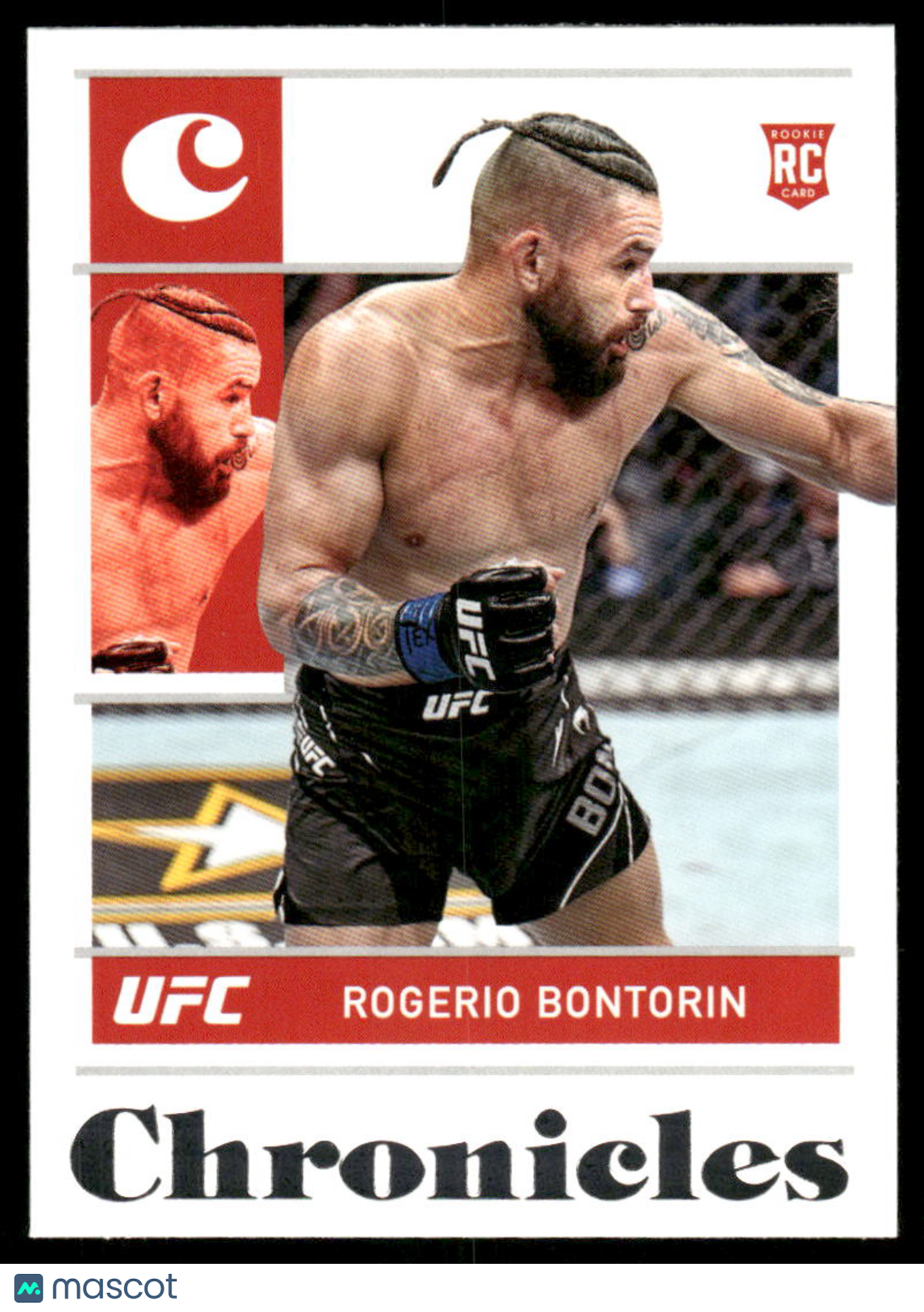 2022 Panini Chronicles UFC Rogerio Bontorin #95 RC Mixed Martial Arts (MMA)