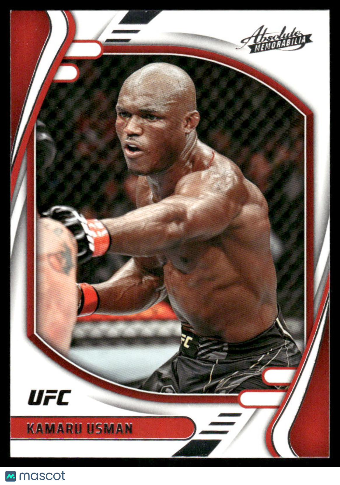 2022 Panini Absolute UFC Kamaru Usman #129 Mixed Martial Arts (MMA)