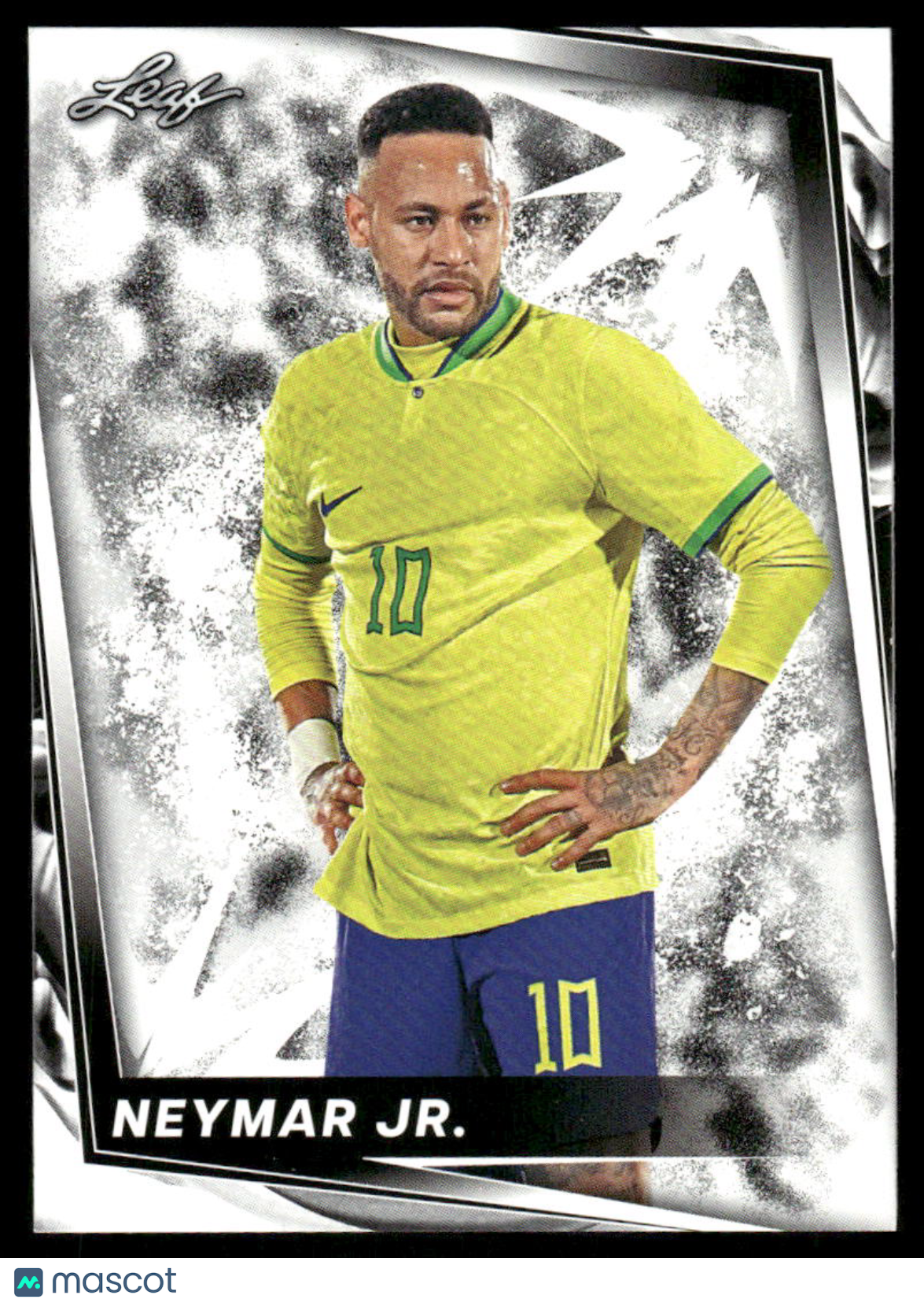 2024 Leaf Neymar Jr. #6 White Soccer