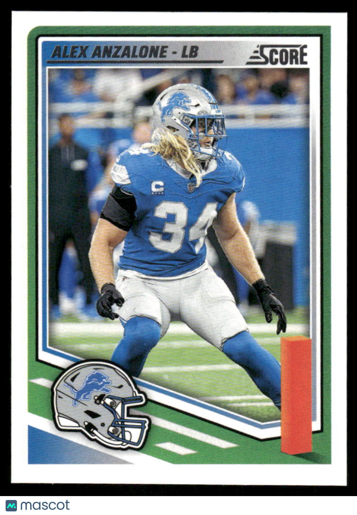 2025 Panini Score Alex Anzalone #92 Football