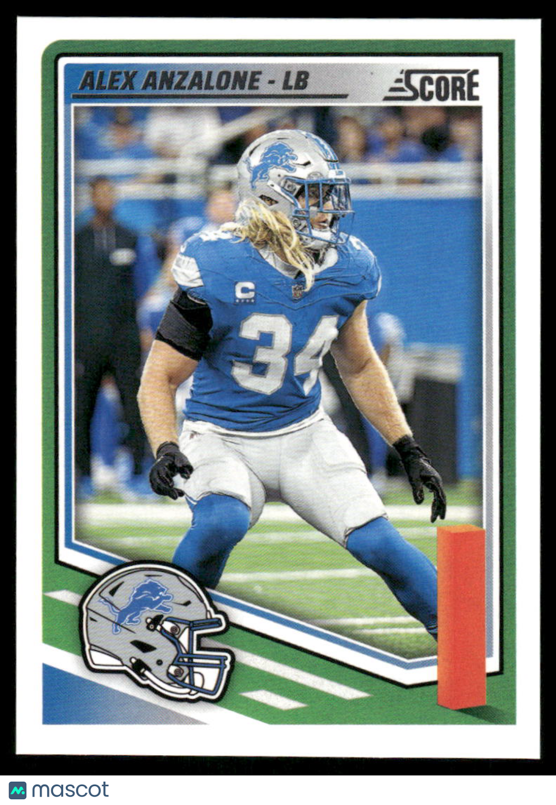 2025 Panini Score Alex Anzalone #92 Football