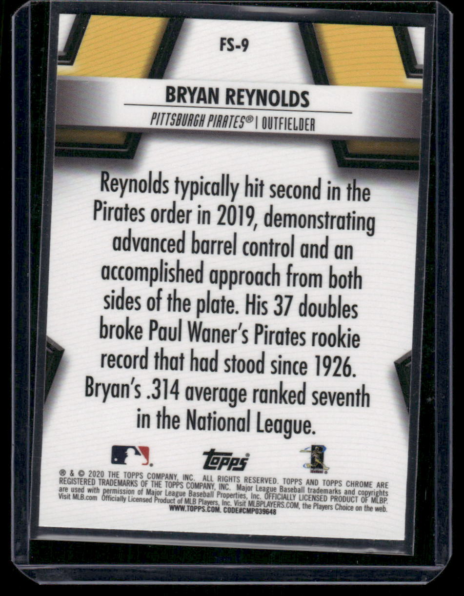 2020 Topps Chrome Future Stars Bryan Reynolds #FS-9 Baseball