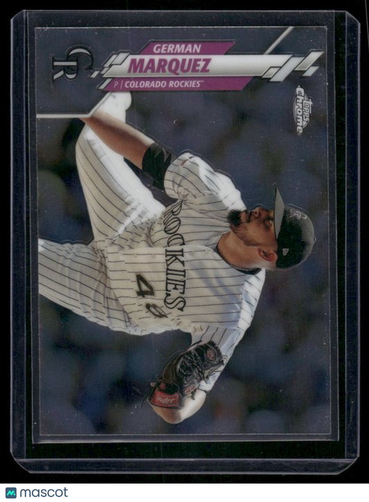 2020 Topps Chrome German Marquez #179 1/3 Baseball