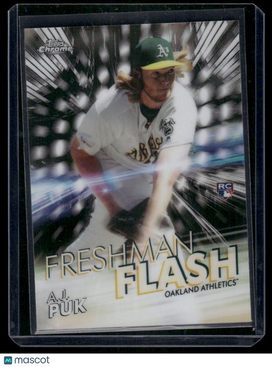 2020 Topps Chrome Freshman Flash A.J. Puk #FF-9 RC Baseball
