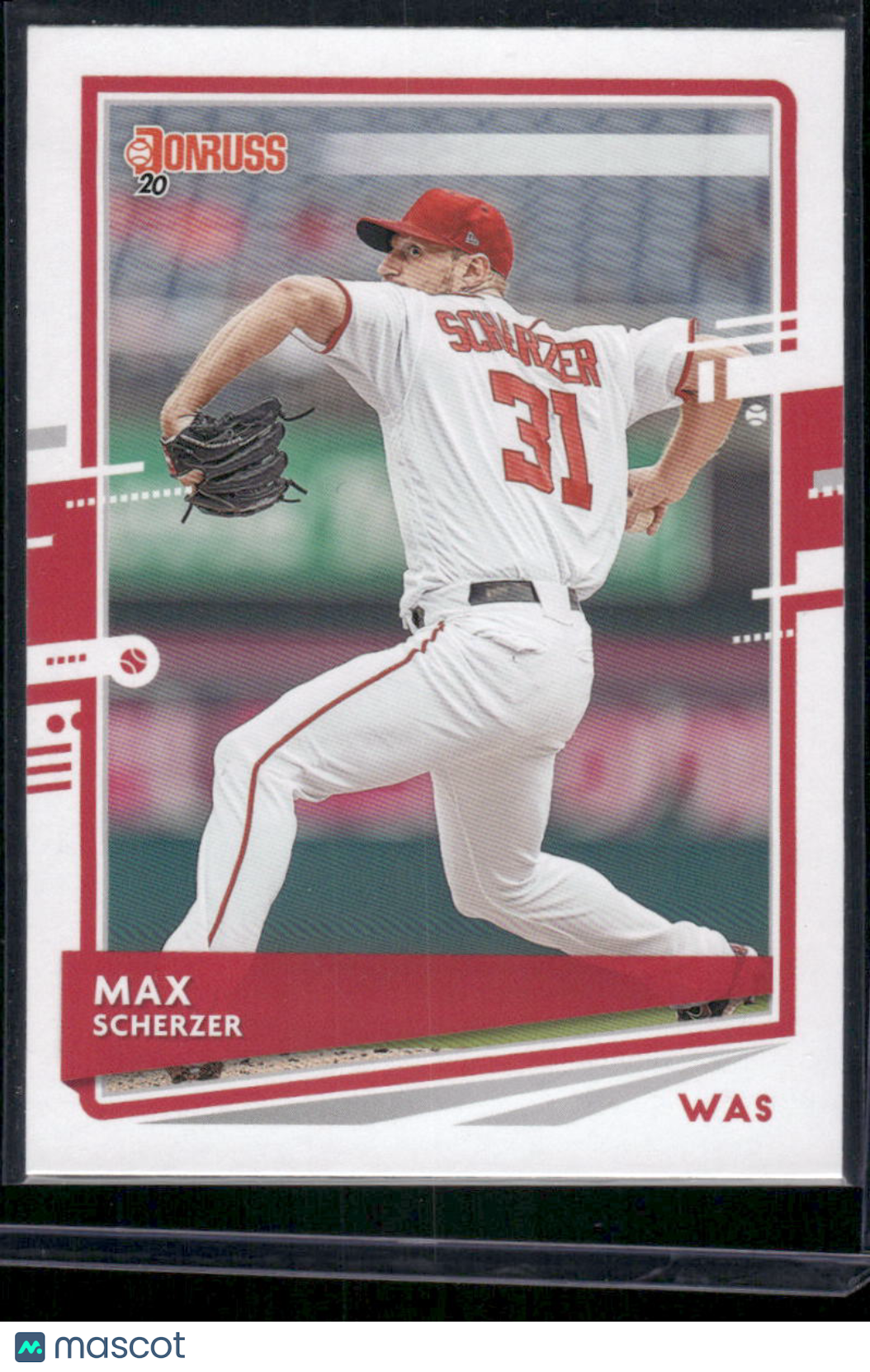 2020 Donruss Baseball Max Scherzer #123 Baseball