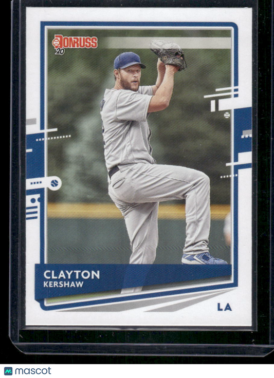 2020 Donruss Clayton Kershaw #118 Baseball