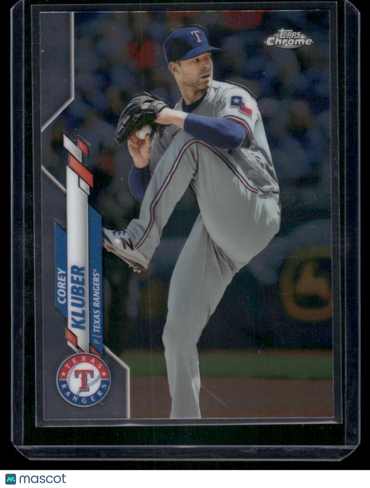2020 Topps Chrome Corey Kluber #41 Baseball