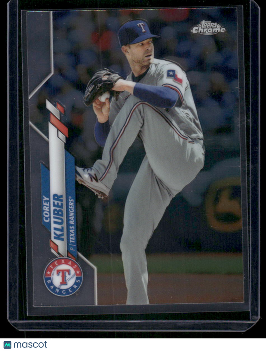 2020 Topps Chrome Corey Kluber #41 Baseball