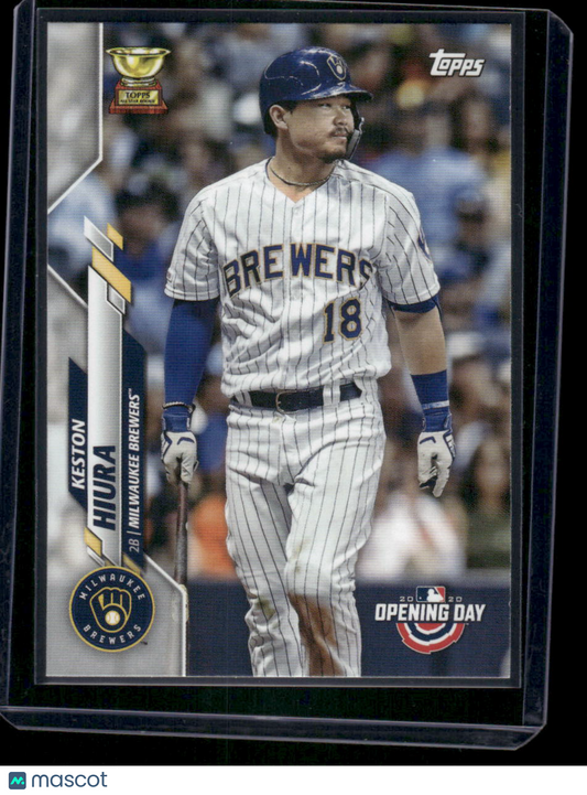 2020 Topps Opening Day Keston Hiura #61 Baseball
