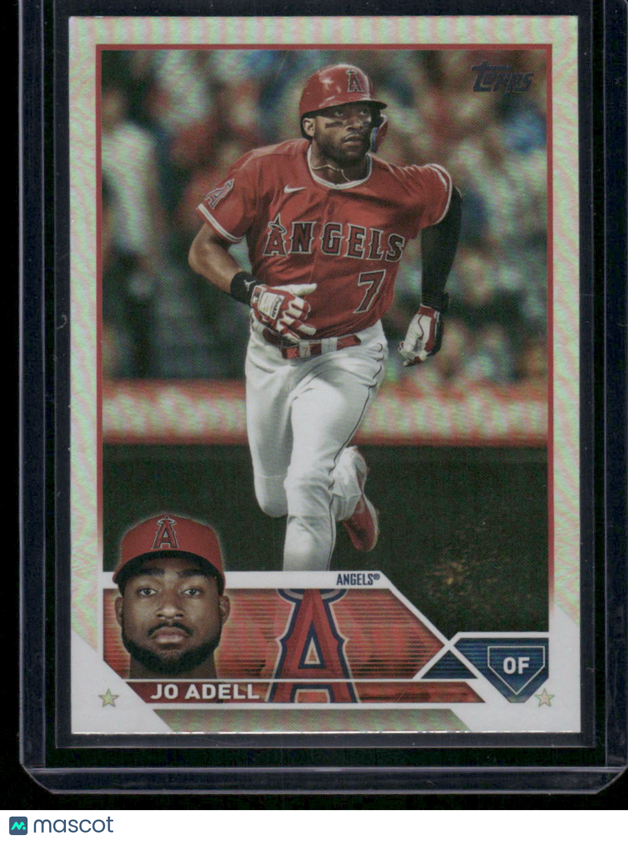 2023 Topps Series 2 Jo Adell #566 Silver Baseball