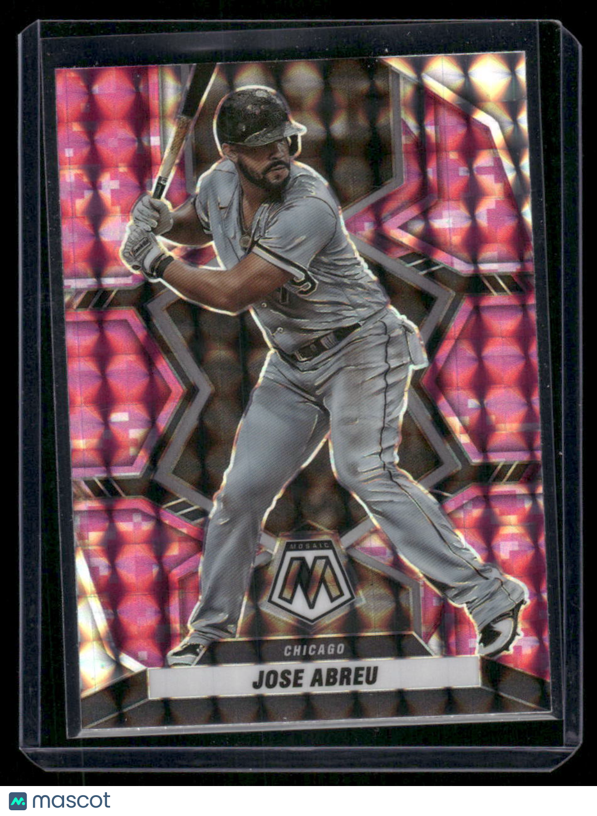 2022 Panini Prizm Mosaic Jose Abreu #116 Pink Baseball