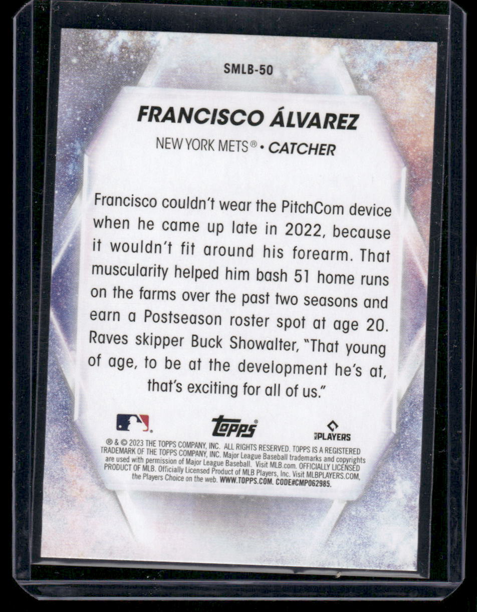 2023 Topps Stars of MLB Francisco Álvarez #SMLB-50 RC Baseball