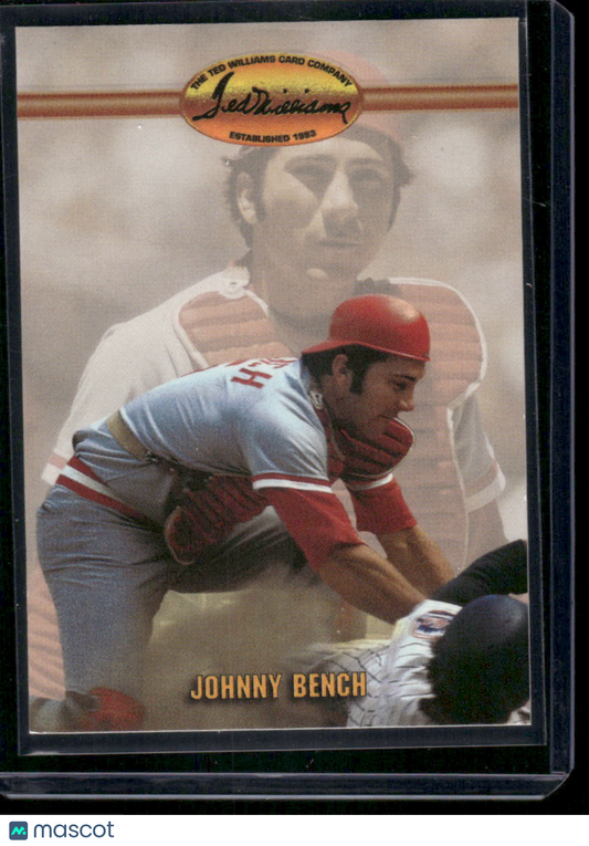 1970 Ted Williams Johnny Bench #28 Baseball