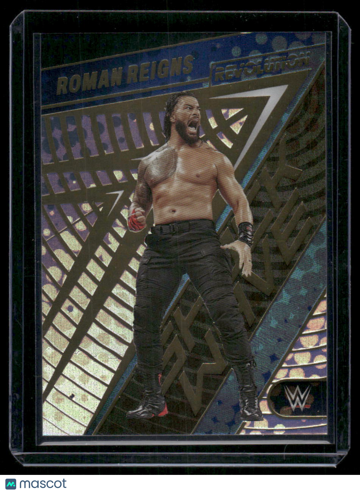 2023 Panini Revolution WWE Roman Reigns #No. 2 Shock Wave Wrestling