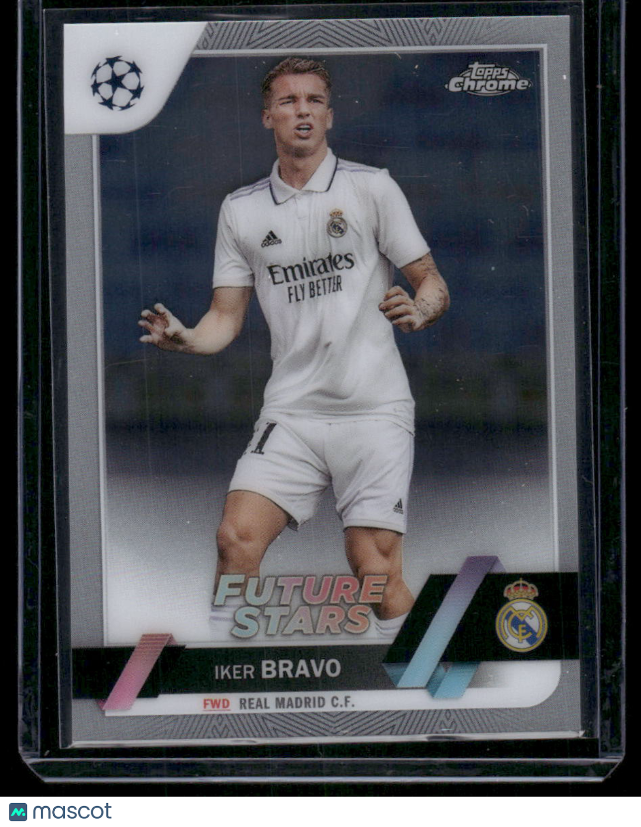2023 Topps Chrome UEFA Champions League Future Stars Iker Bravo #87 Soccer