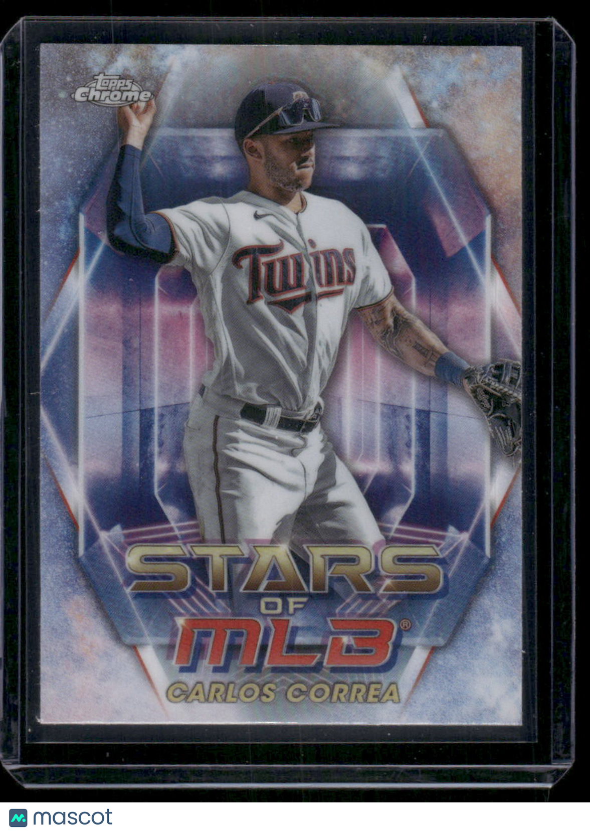 2023 Topps Chrome Stars of MLB Carlos Correa #SMLBC-48 Baseball