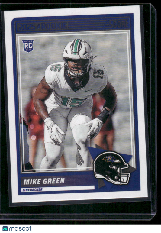 2025 Panini Score Mike Green #88 RC Football