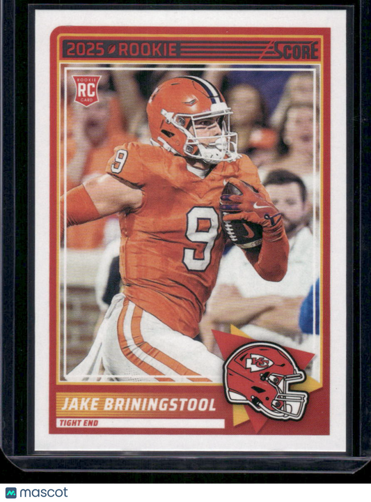 2025 Panini Score Rookie Jake Briningstool #74 RC Football