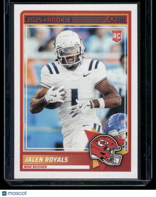 2025 Panini Score Rookie Jalen Royals #8 RC Football