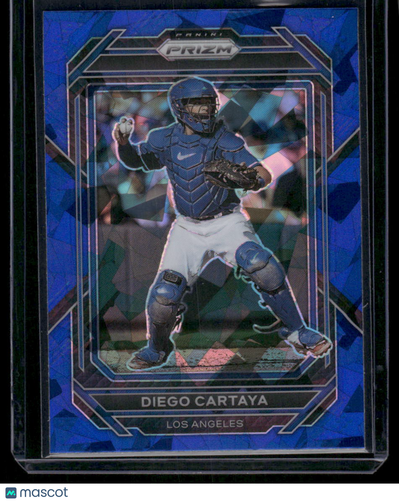 2023 Panini Prizm Diego Cartaya #No. 3 Blue Mojo Baseball