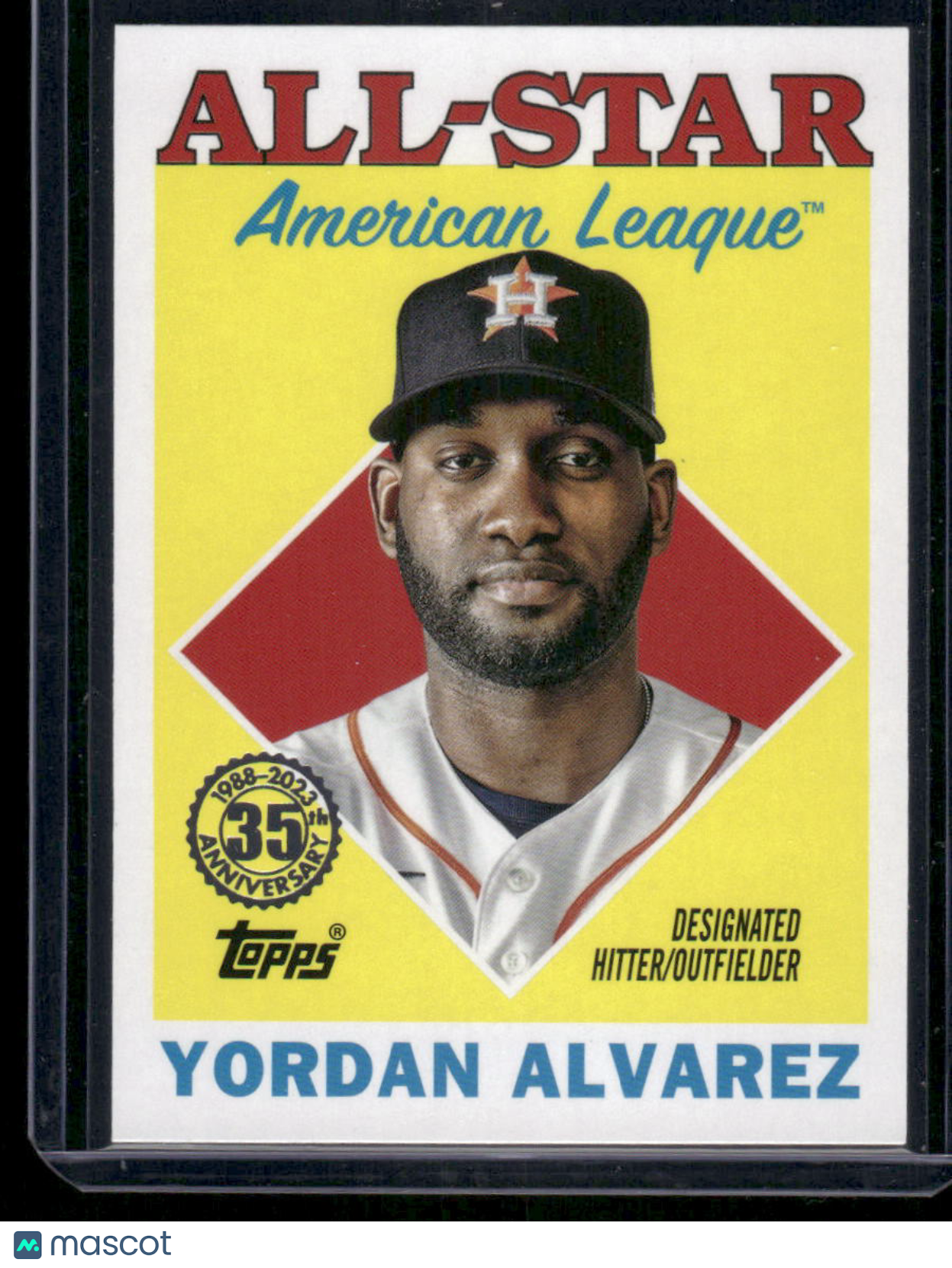 2023 Topps All-Star American League 35th Anniversary Yordan Alvarez #88AS-15 Baseball