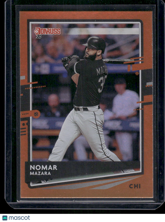 2020 Donruss Baseball Nomar Mazara #130 Baseball