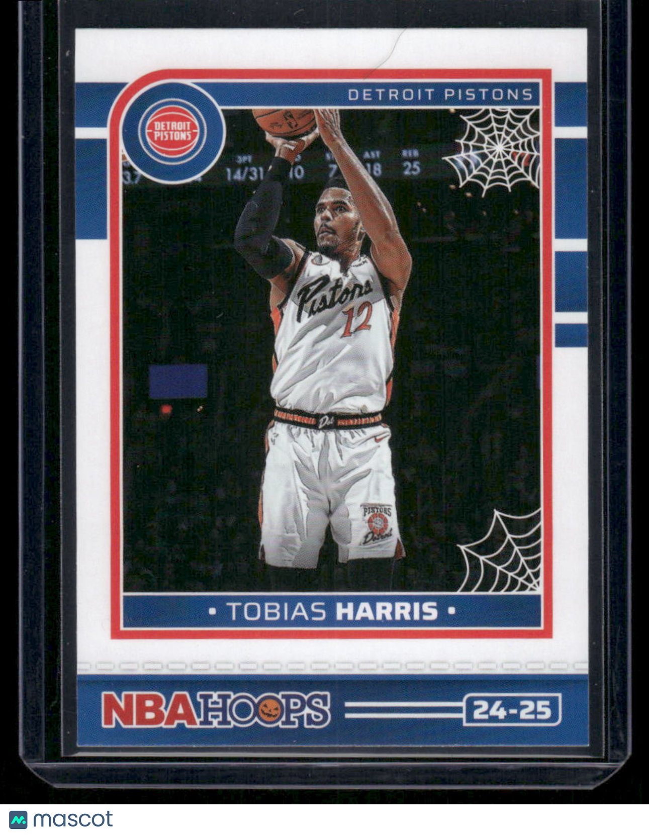 2024-25 Panini NBA Hoops Haunted Hoops Tobias Harris #72 14/31 Basketball