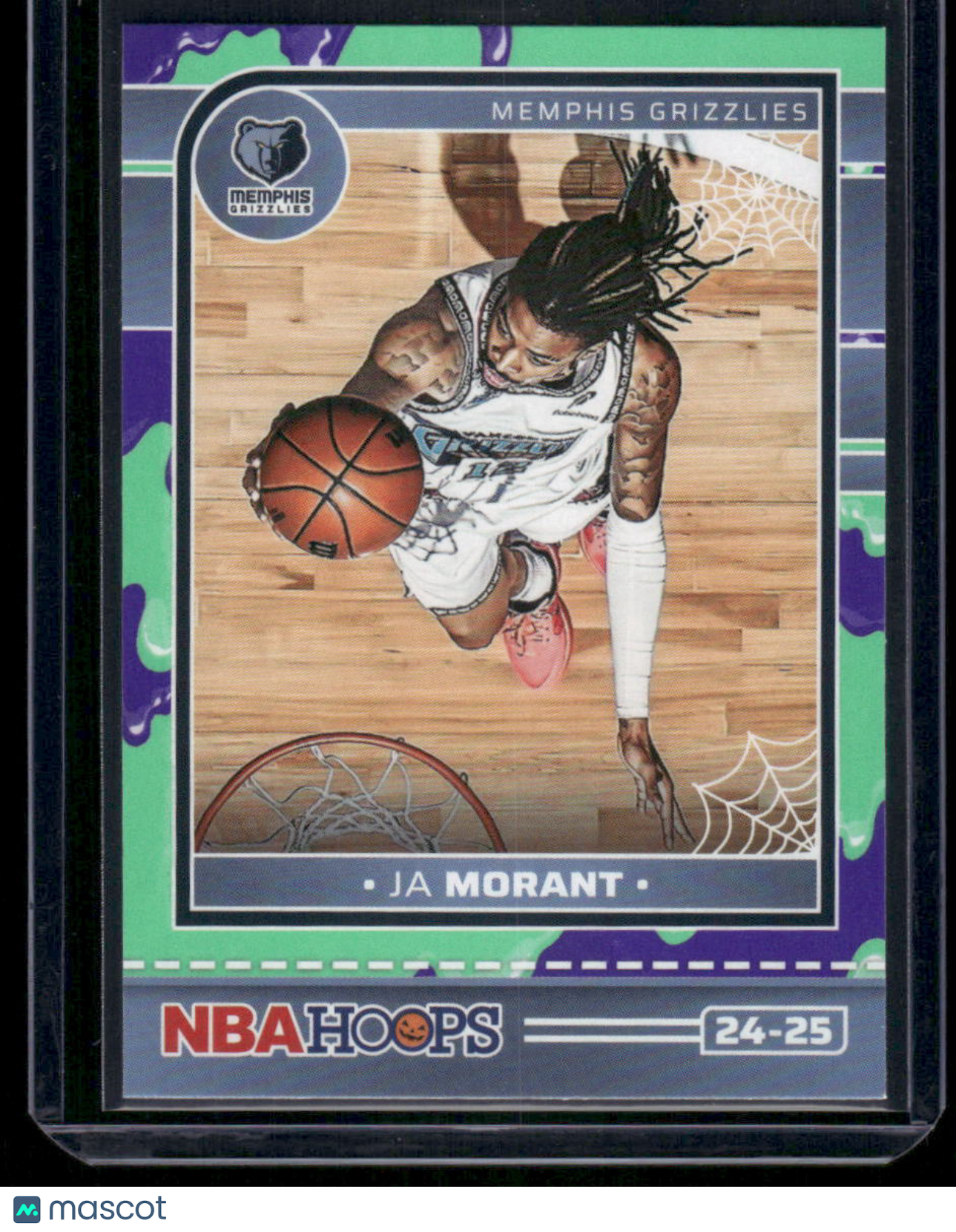 2024-25 Panini NBA Hoops Haunted Hoops Ja Morant #No. 3 Basketball