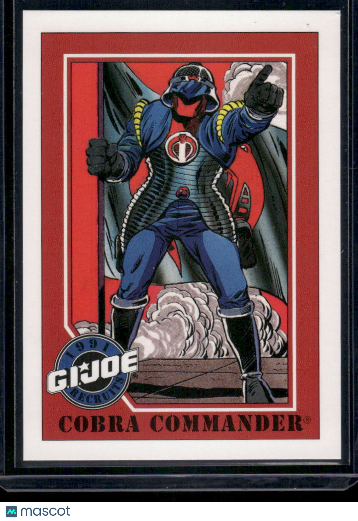 1991 Impel G.I. Joe Series 1 Cobra Commander #133