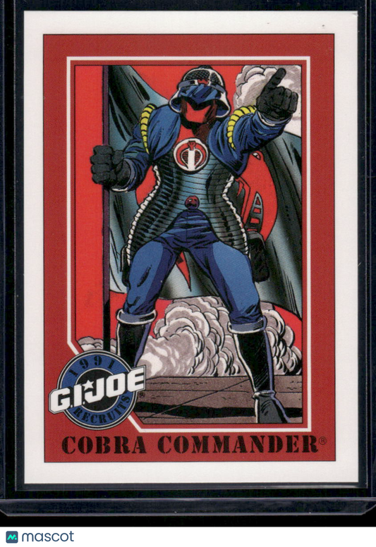 1991 Impel G.I. Joe Series 1 Cobra Commander #133