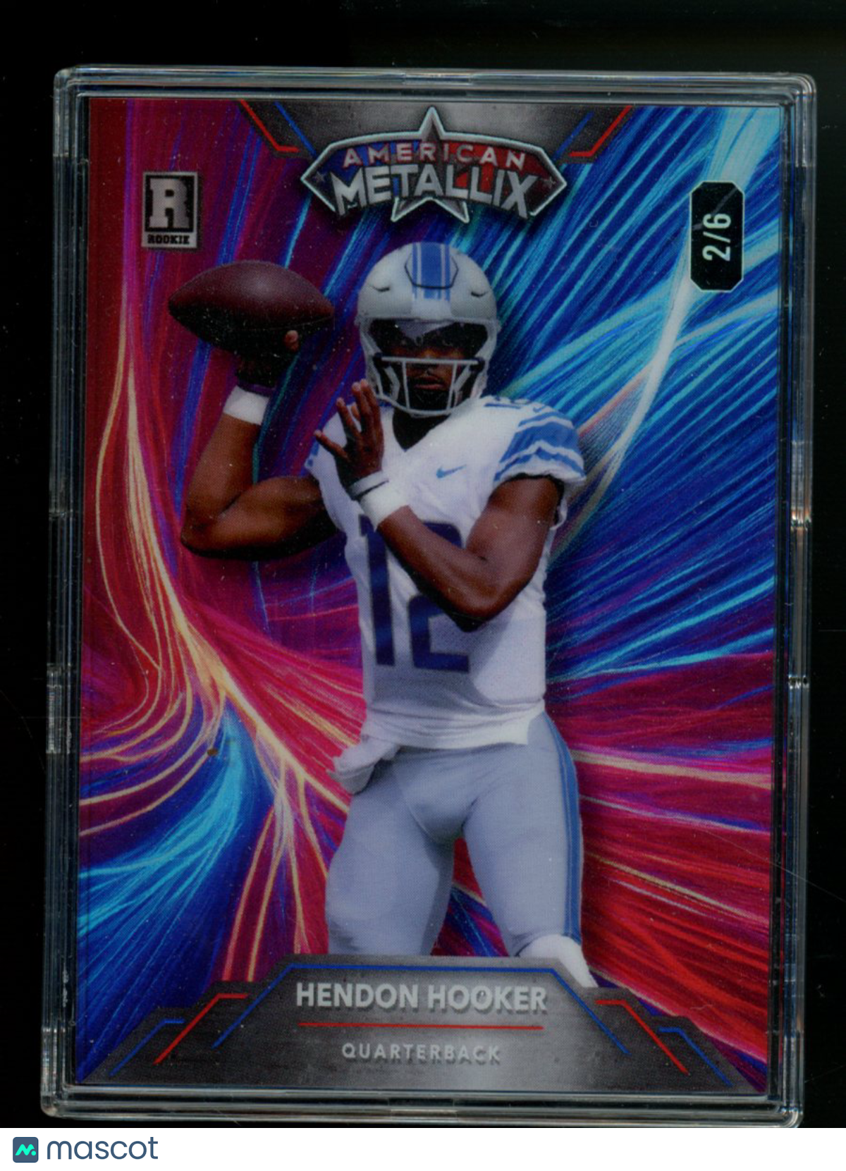 2023 Wild Card American MetalLix Hendon Hooker #WM1-HH 2/6 Football