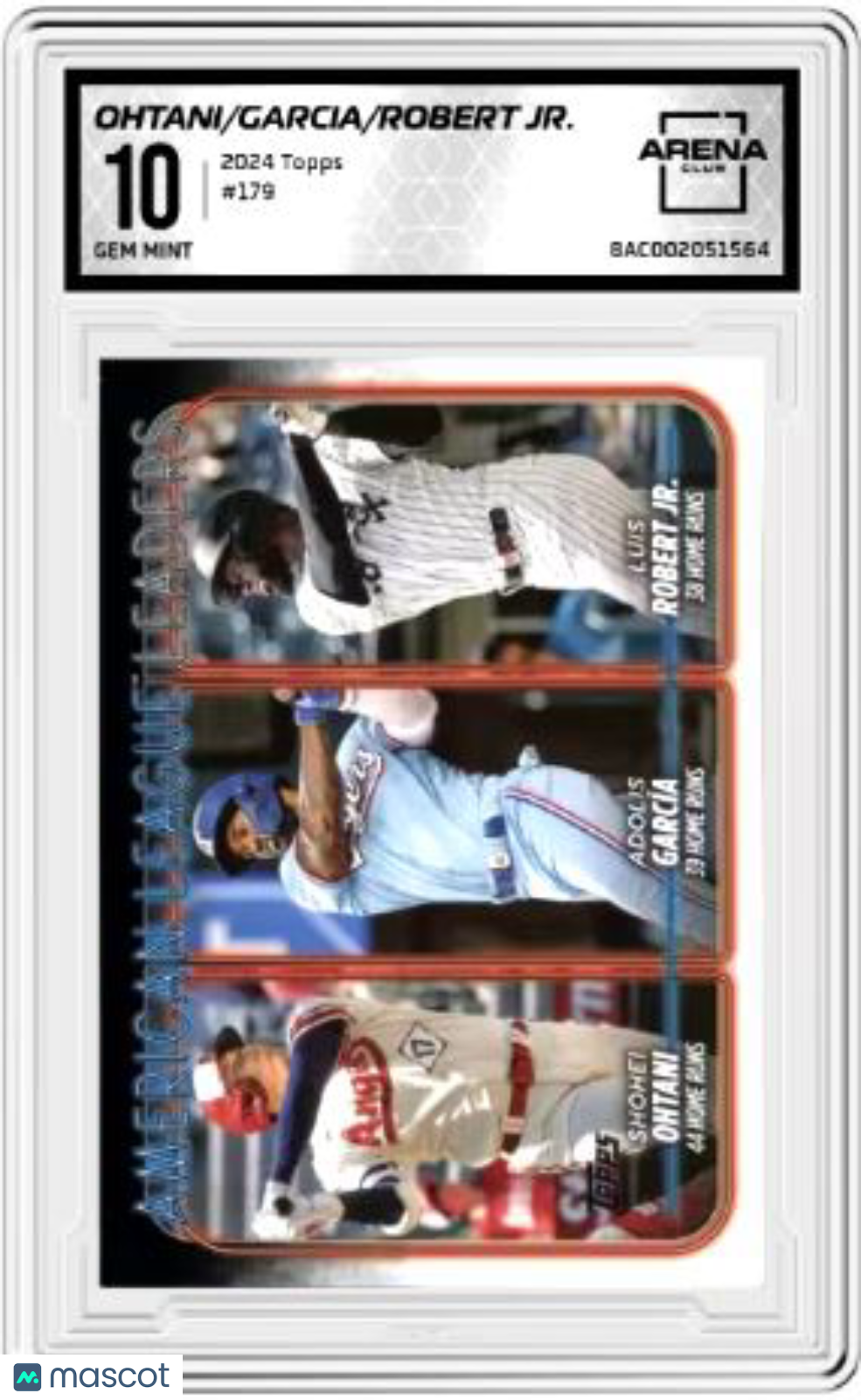 2024 Topps Ohtani/Garcia/Robert Jr #179 Baseball Arena Club 10
