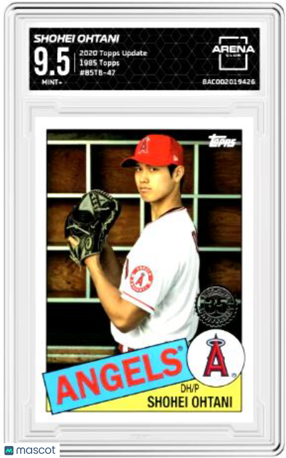 2020 Topps Update Shohei Ohtani #85TB-47 1985 Topps Baseball Baseball AC 9.5