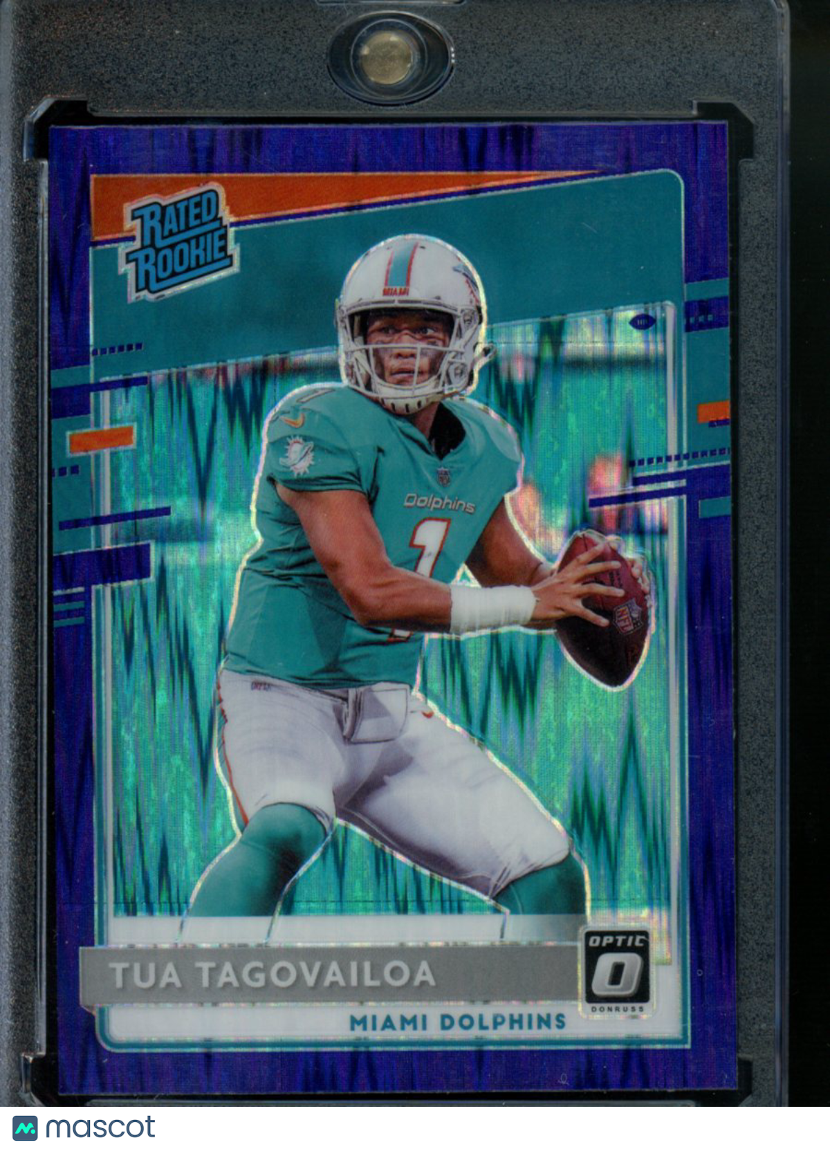 2020 Panini Donruss Optic Tua Tagovailoa #152 Purple Football