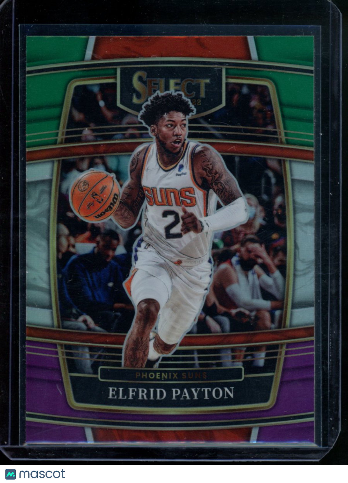 2021-22 Panini Select Elfrid Payton #93 Green/White/Purple Basketball
