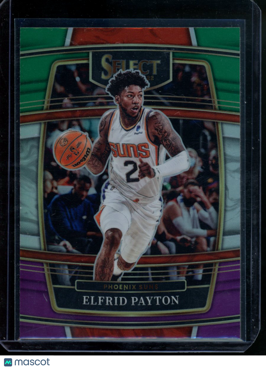 2021-22 Panini Select Elfrid Payton #93 Green/White/Purple Basketball