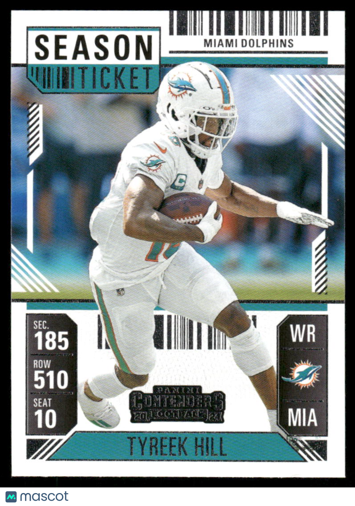 2024 Panini Contenders Football Tyreek Hill #62 Football