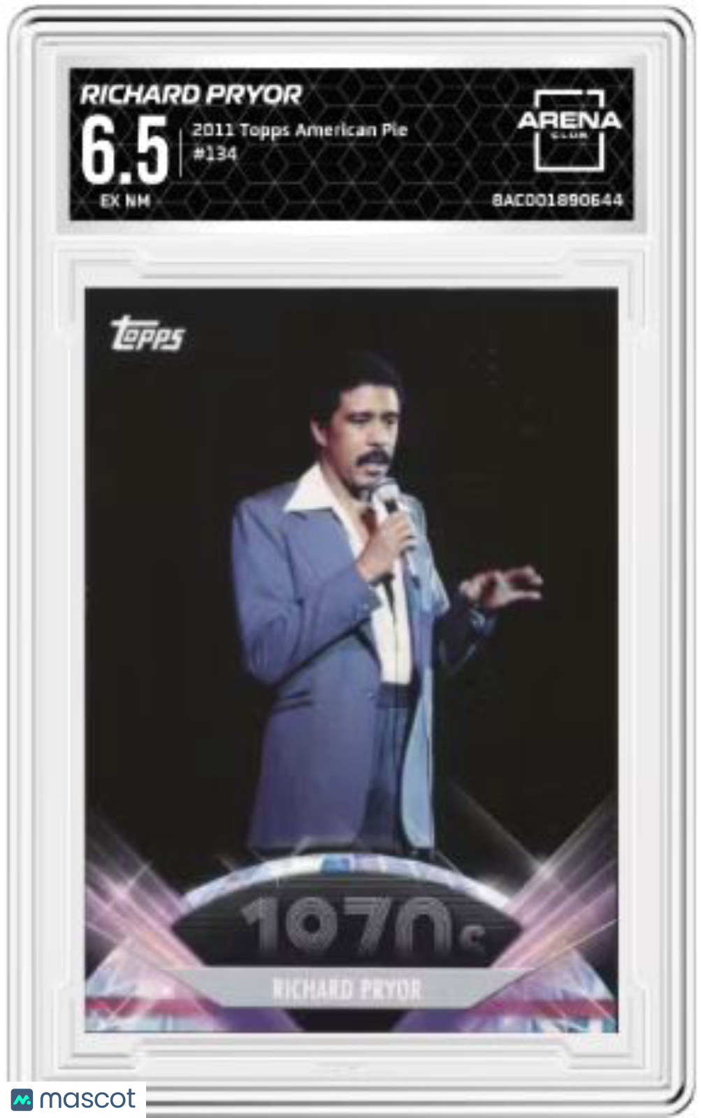 2011 Topps American Pie Richard Pryor #134 Arena Club 6.5