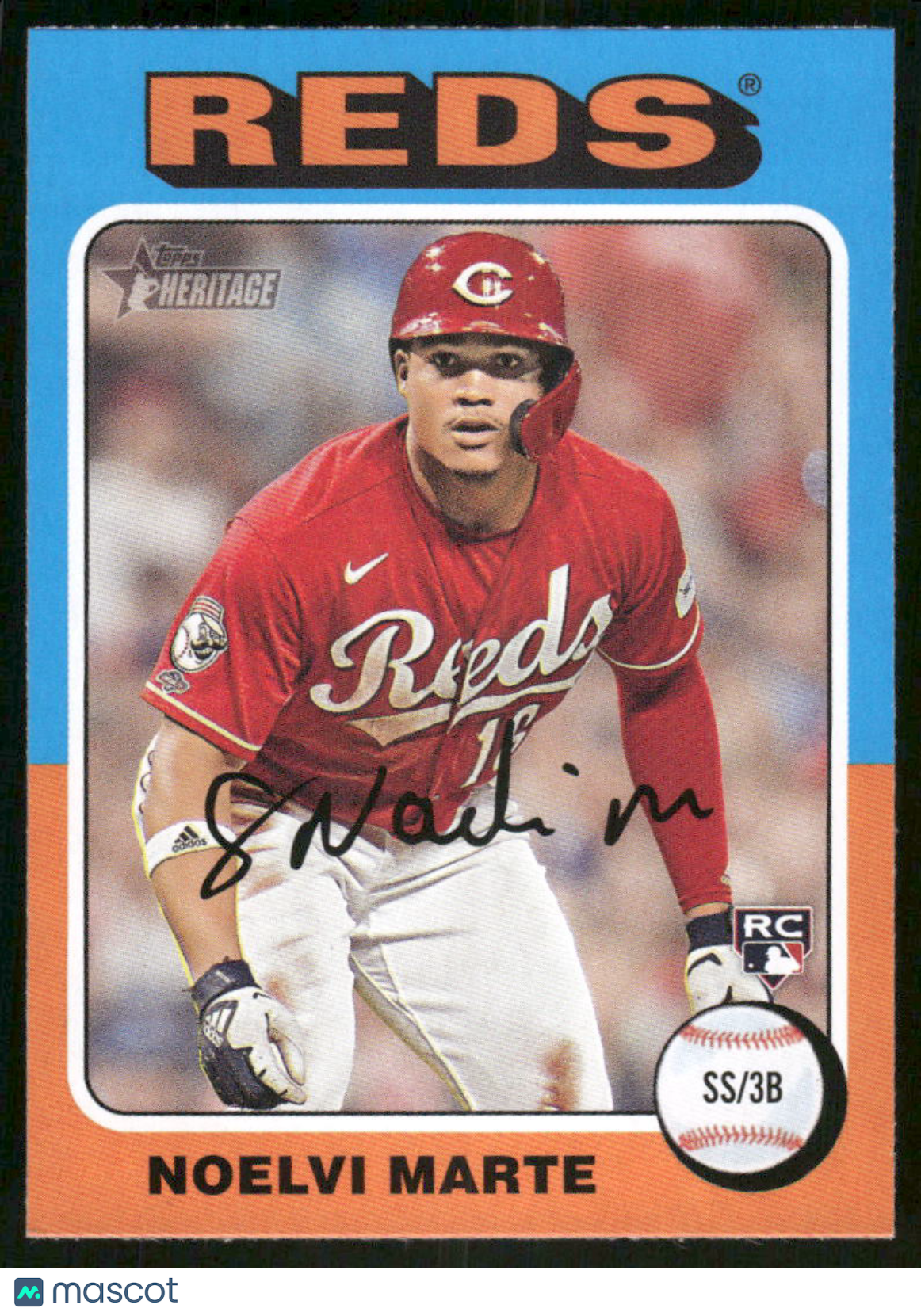 2024 Topps Heritage Noelvi Marte #301 RC Baseball