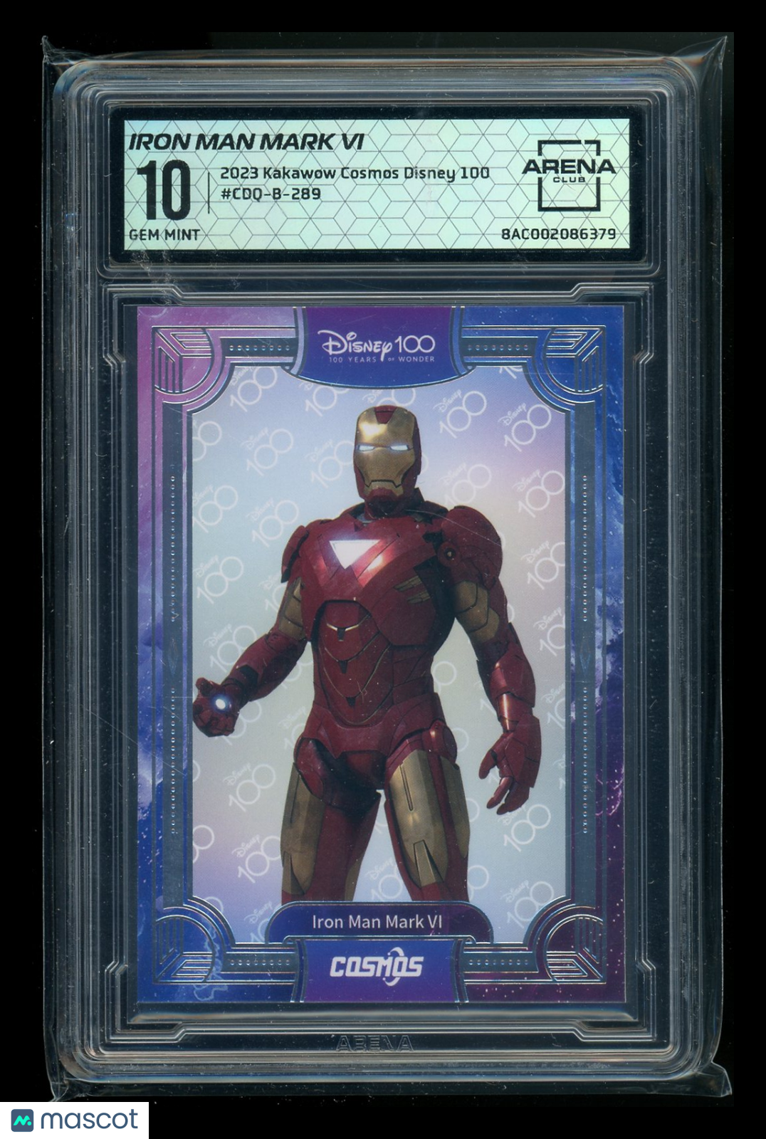 2023 Kakawow Cosmos Disney 100 Iron Man Mark VI #CDQ-B-289 Arena Club 10