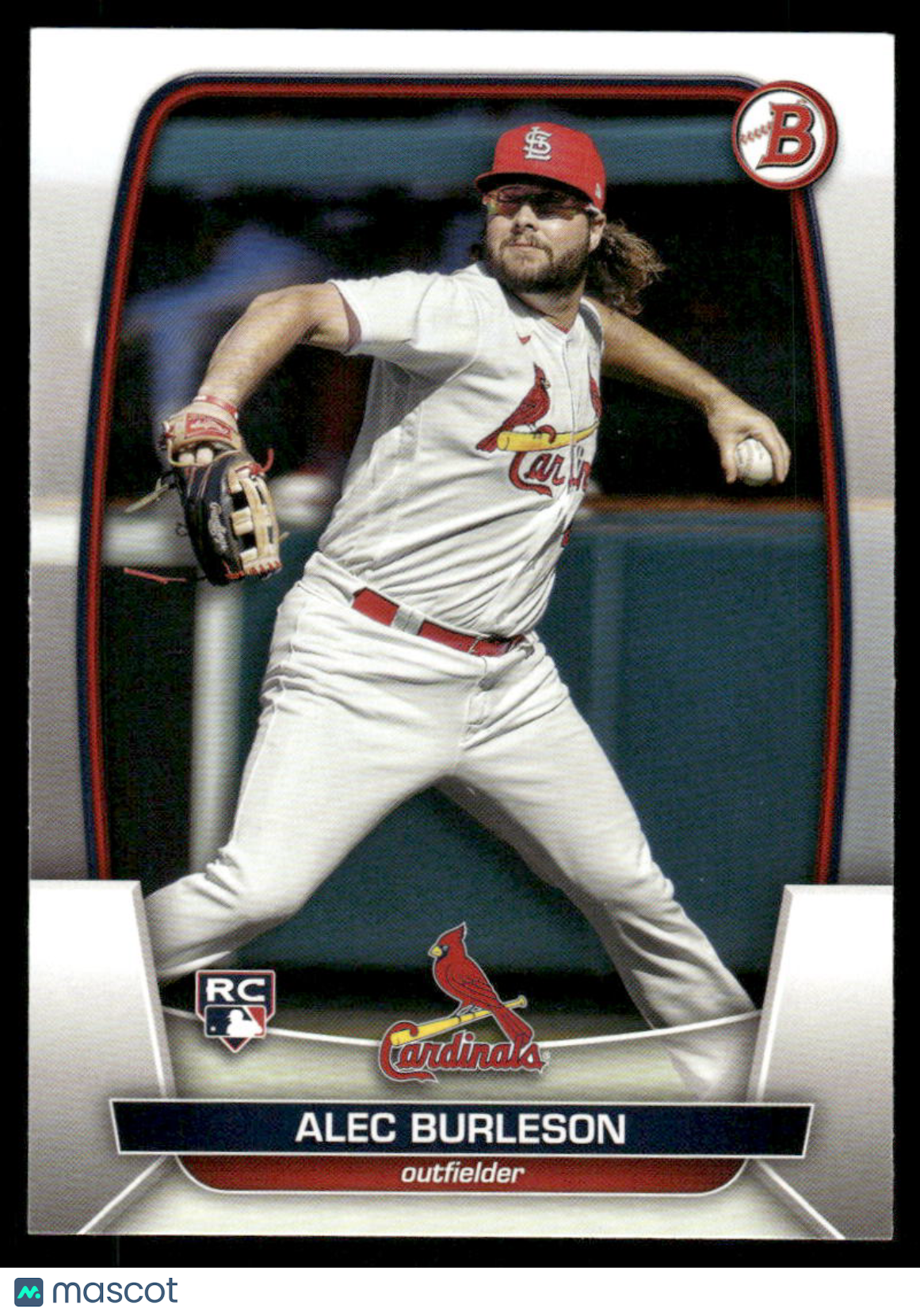 2023 Bowman Alec Burleson #47 RC Baseball