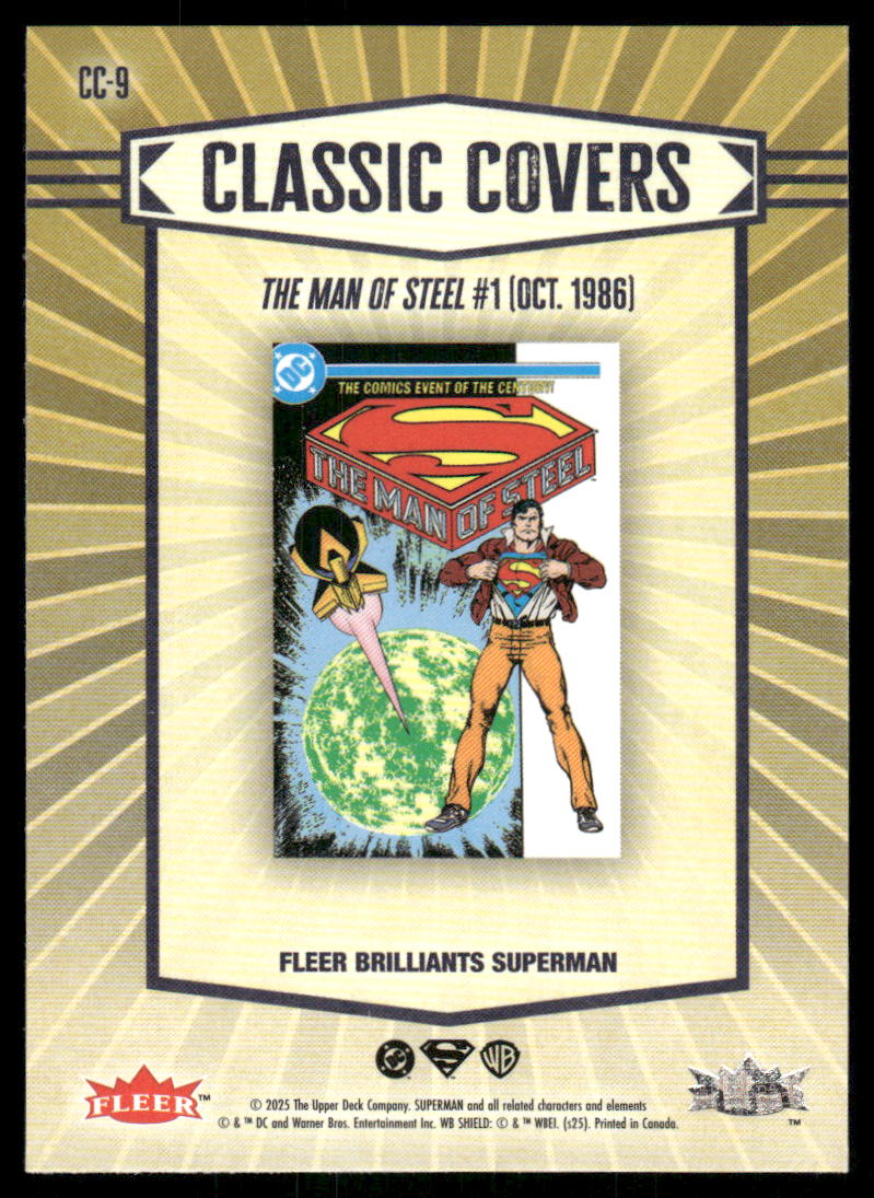2025 Fleer Brilliants Classic Covers #CC-9