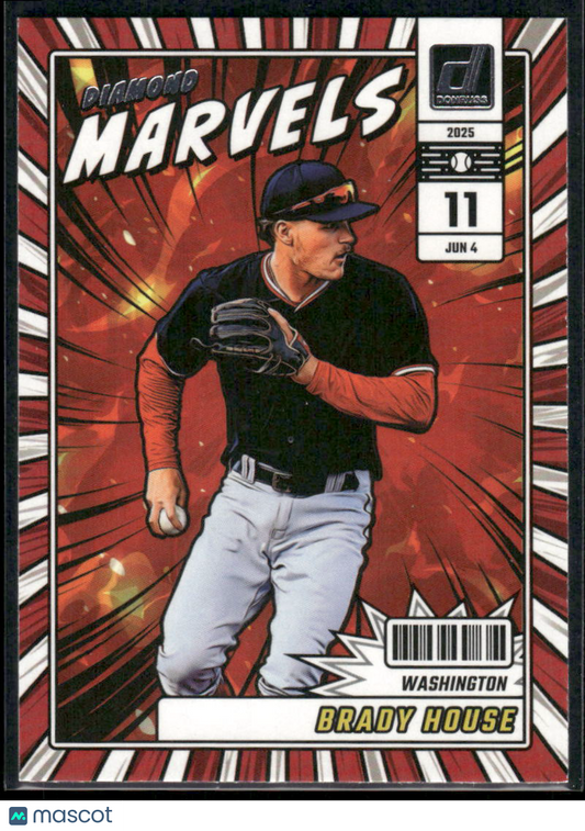 2025 Donruss Brady House #12 Marvels Baseball