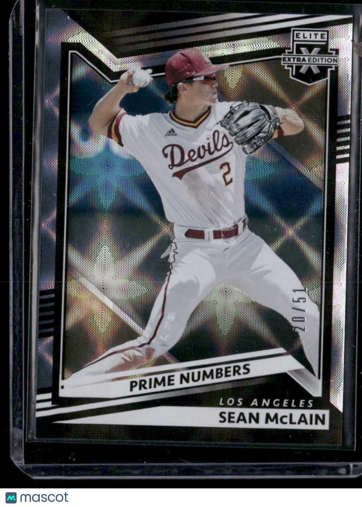 2022 Panini Elite Extra Edition Sean McLain #165 20/51 Baseball