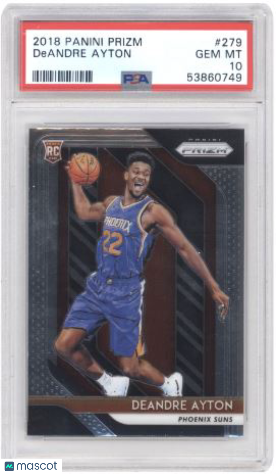 2018 Panini Prizm DeAndre Ayton #279 Basketball PSA 10