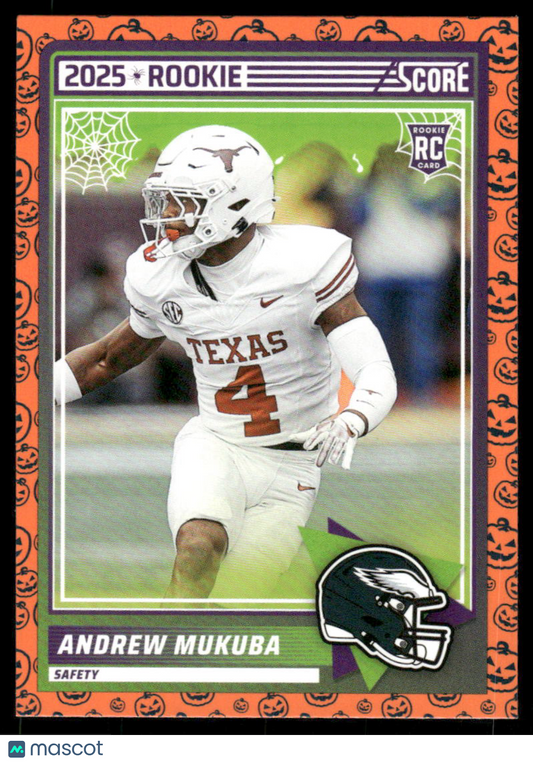 2025 Score A Treat Andrew Mukuba #98 RC Football