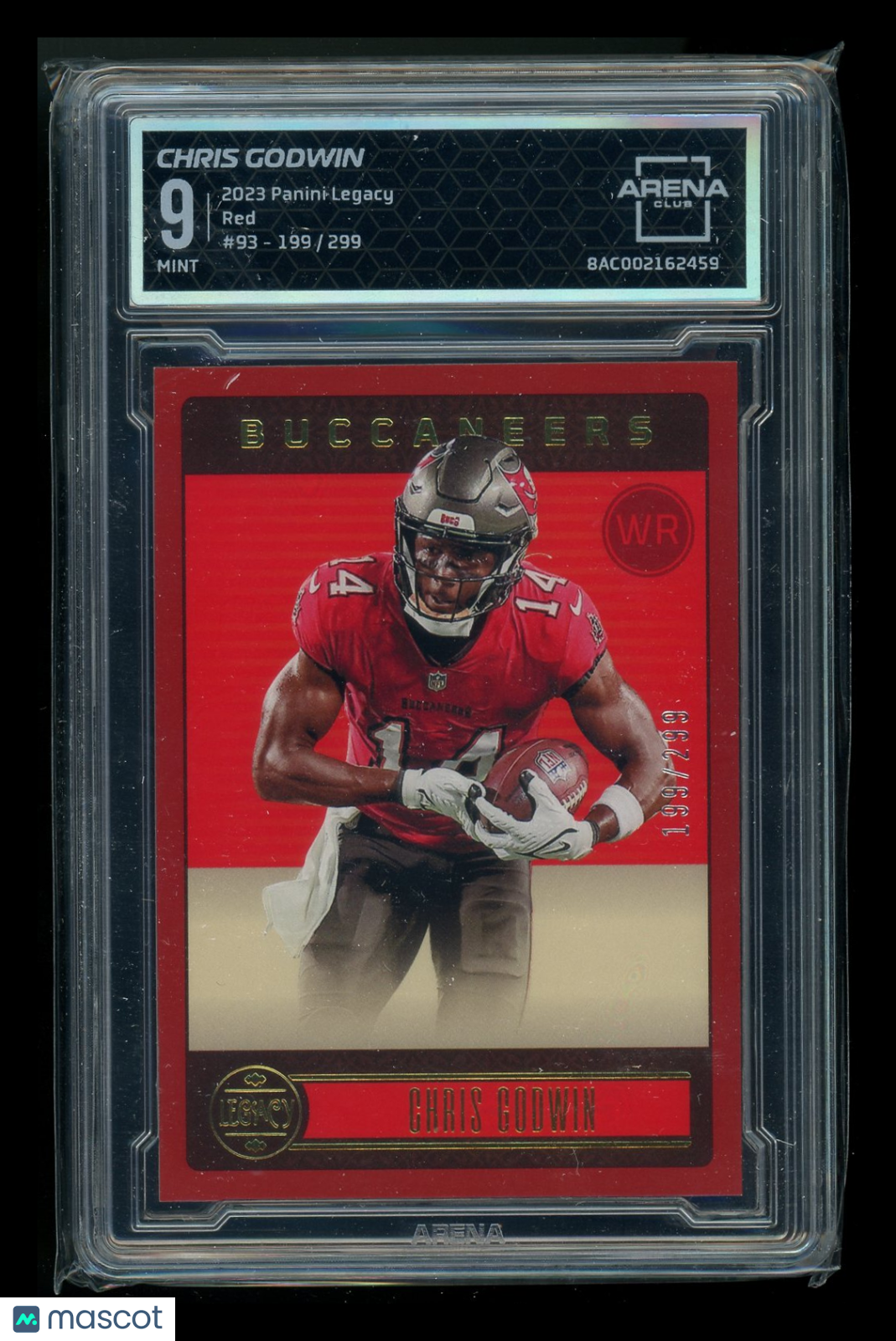 2023 Panini Legacy Red Chris Godwin #93 199/299 Football Arena Club 9